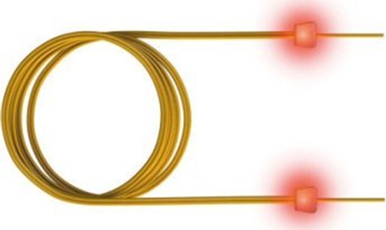 Изображение SACON saCon wiatowodowy kabel krosowy LED duplex 9/125m OS2, LC/LC, óty, 3 m