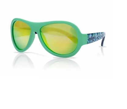 Изображение Sale! SHADEZ Designer Leaf Print Green Junior children's sunglasses 3-7 years SHZ 44