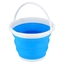 Attēls no Salokāms spainis NC1731 FOLDING BUCKET BLUE 10L NILS CAMP