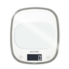Picture of Salter 1050 WHDR White Curve Glass Electronic Digital Kitchen Scales
