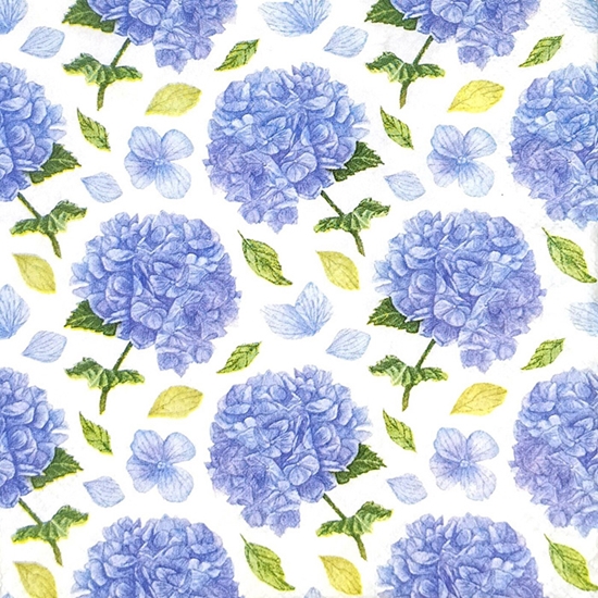 Изображение Salvetes 33x33cm rhythmic hydrangea