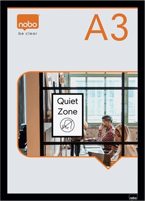 Picture of Samoprz magnetyczna ramka A3 2pcs czarna