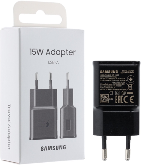 Изображение "Samsung 15W USB-A Fast Adapter EP-TA200 - Black"