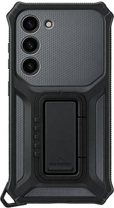 Attēls no Samsung Etui Samsung EF-RS911CB S23 S911 tytanowy/titan Rugged Gadget Case