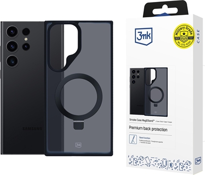 Attēls no Samsung Galaxy S24 ultra - 3mk Smoke Case Mag&Stand