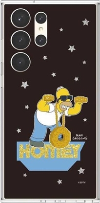 Изображение Samsung GP-TOS918SBB Dekoracja tylnej okadki The Simpsons do Samsung Galaxy S23 Ultra Black BOX