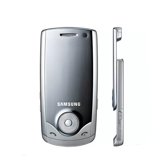 Picture of Samsung U700 Pilns Maciņš Bez Klaviatūras Un Akumulatora Vāciņa Oriģināls Lietots Pelēks (A Klase)