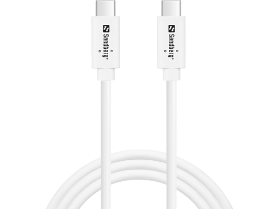 Изображение Sandberg 136-53 USB-C to USB-C  USB 3.1 Gen2 PD 100W cable, 1M