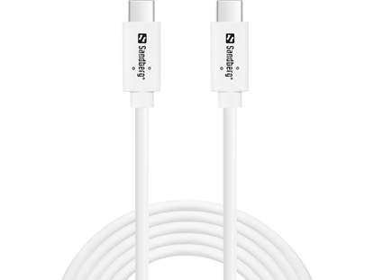 Изображение Sandberg 136-54 USB-C to USB-C USB 3.1 Gen2 PD 100W cable, 2M