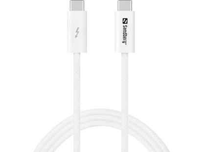 Изображение Sandberg 136-56 USB-C to USB-C USB4 PD 240W + 40Gbps cable, 1M