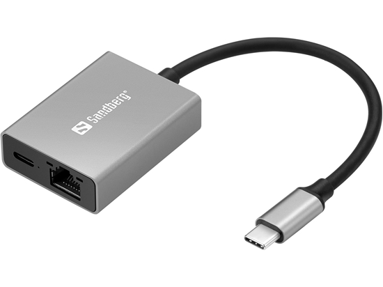 Изображение Sandberg 136-60 USB-C Gigabit Adapter PD100W