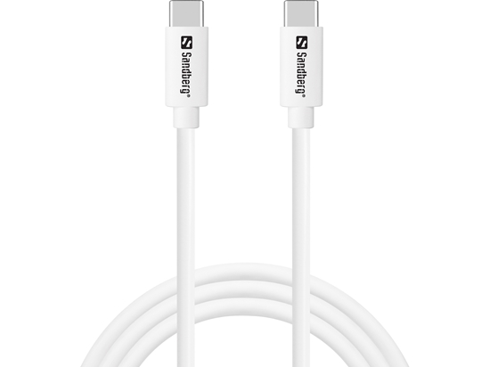 Изображение Sandberg 336-52 USB-C to USB-C 65W cable, 1M