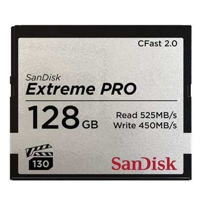 Изображение SanDisk CFAST 2.0 VPG130   128GB Extreme Pro     SDCFSP-128G-G46D