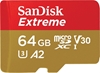 Изображение SanDisk Extreme 64GB microSDXC + Adapter