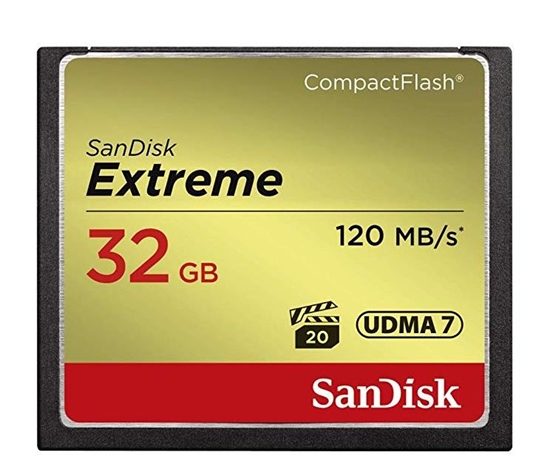 Изображение SanDisk Extreme CF UDMA 7 32GB