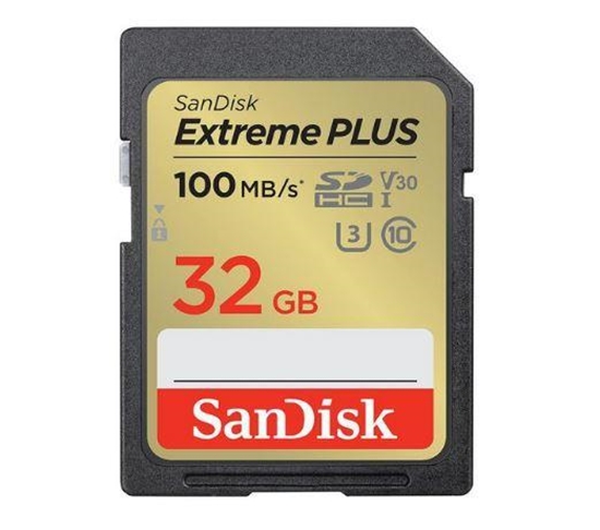 Изображение SanDisk Extreme PLUS SDHC 32GB 
