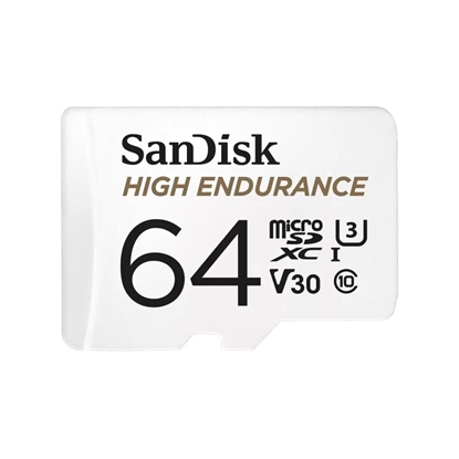 Picture of Sandisk High Endurance Video Monitoring microSDHC 64GB
