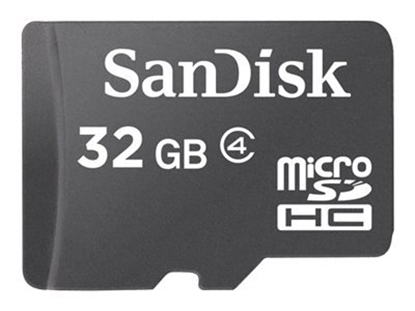 Picture of SanDisk MicroSD class 4 32GB