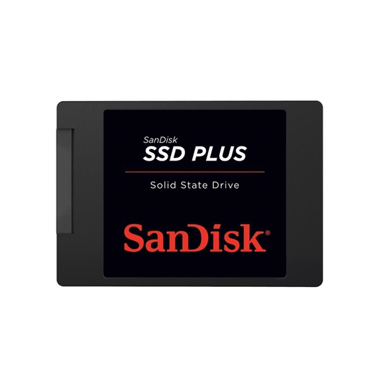 Picture of SSD|SANDISK BY WESTERN DIGITAL|SSD PLUS|2TB|SATA 3.0|Write speed 450 MBytes/sec|Read speed 545 MBytes/sec|2,5"|SDSSDA-2T00-G26