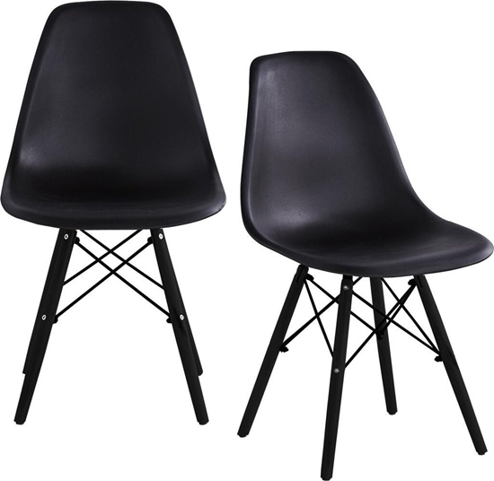 Picture of Saska Garden KRZESO SKANDYNAWSKIE MATERA CZARNE KPL 2SZT