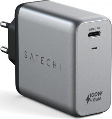 Picture of Satechi 100W USB-C PD GaN Wall Charger space gray