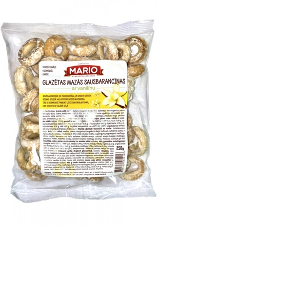 Picture of Sausbaranciņas MARIO, ar vanilīnu, glazētās, 250g