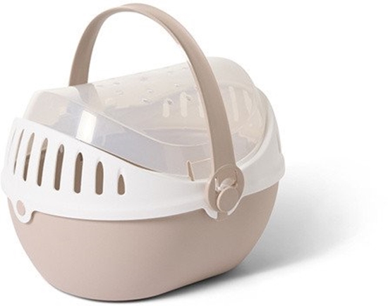 Picture of SAVIC-TRANSP. DLA GRYZONI ELMO LARGE      CHAMPAGNE PINK  36x28x22cm