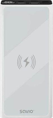 Attēls no Savio BA-06 10000 mAh White Wireless