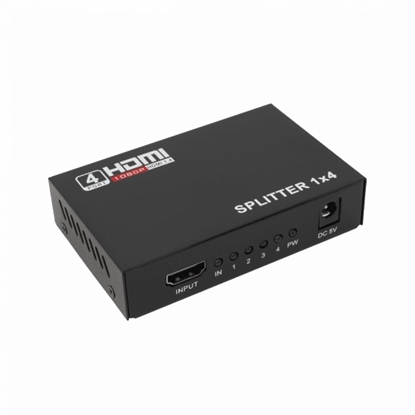 Attēls no Sbox HDMI-4 HDMI Splitter 1x4 HDMI-1.4 HDMI-4