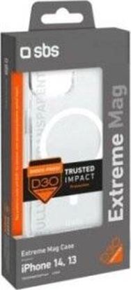 Attēls no SBS Mobile Etui SBS D3O MagSafe do iPhone 14 / 13 - przezroczyste