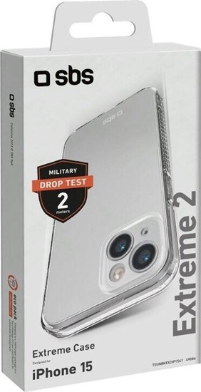 Изображение SBS Mobile SBS Extreme 2 Cover iPhone 15 transp.