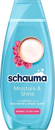 Attēls no Schauma Moisture & Shine szampon do wosów suchych i normalnych z wod ryow 400ml