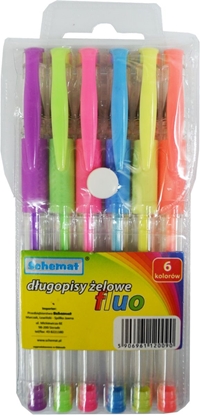Изображение SCHEMAT Dugopis elowy fluo 6 kolorów