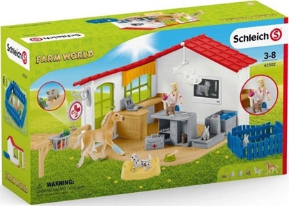Attēls no Schleich Farm World        42502 Veterinarian practice with pets