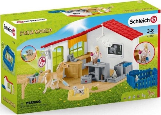 Picture of Schleich Farm World        42502 Veterinarian practice with pets