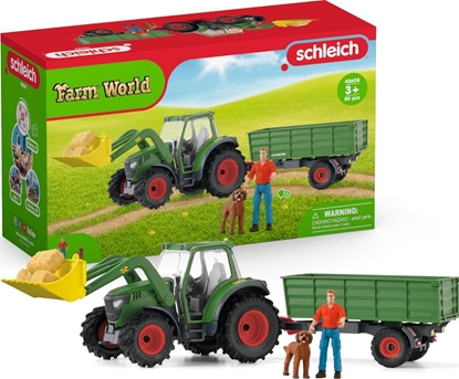 Attēls no Schleich Farm World        42608 Tractor with Trailer