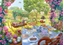 Attēls no Schmidt Spiele PQ Puzzle 1000 el. JUNE'S JOURNEY (Secret Puzzle) Herbatka w ogrodzie