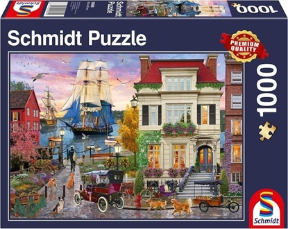 Изображение Schmidt Spiele Puzzle 1000 Miasto portowe