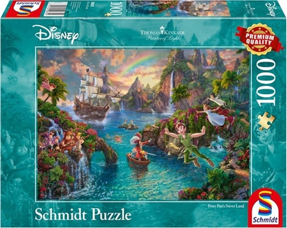 Изображение Schmidt Spiele Puzzle PQ 1000 Piotru Pan (Disney) G3