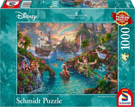 Изображение Schmidt Spiele Puzzle PQ 1000 Piotru Pan (Disney) G3