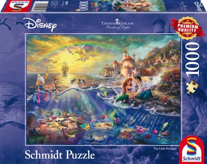 Изображение Schmidt Spiele Puzzle Thomas Kinkade: Maa syrenka Ariel (59479)