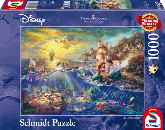 Изображение Schmidt Spiele Puzzle Thomas Kinkade: Maa syrenka Ariel (59479)