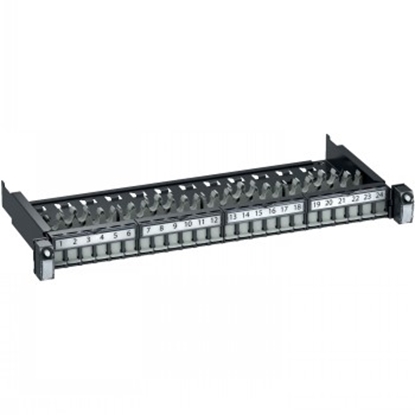 Picture of SCHNEIDER ELECTRIC ACTASSI 19-C PATCH PANEL SLIDING EVO 19" 1U 24PT S-ONE STP CAT6