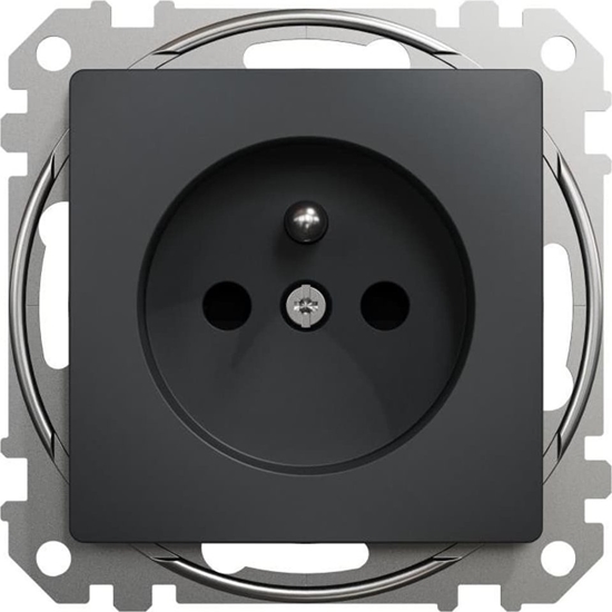 Picture of Schneider Electric GN.1-KR.Z/U CZARNY ANTRACYT SEDNA DES