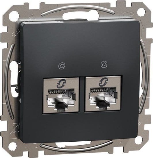 Picture of Schneider Electric GN.KOMP.2XRJ45 6STP CZARNY ANTR.EDNA DES