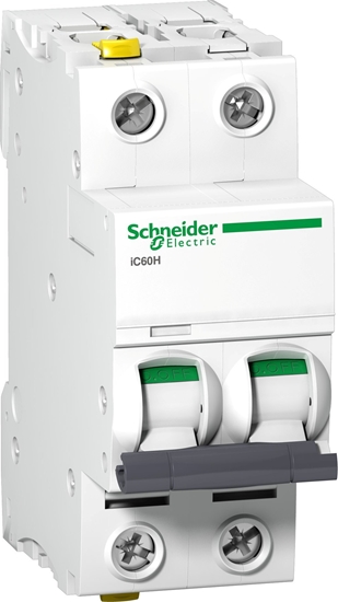 Picture of SCHNEIDER ELECTRIC IC60H CIRCUIT BREAKER 2P B10A