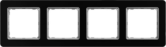 Picture of Schneider Electric Sedna Elements, Ramka 4-krotna, szko czarne