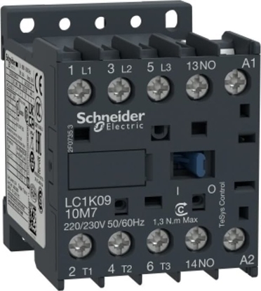 Attēls no Schneider Electric Stycznik mocy 9A 3P 230V AC 50Hz 1Z LC1K0910P5