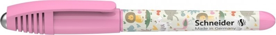 Picture of Schneider Pióro kulkowe SCHNEIDER Zippi Funny Safari, M, róowe