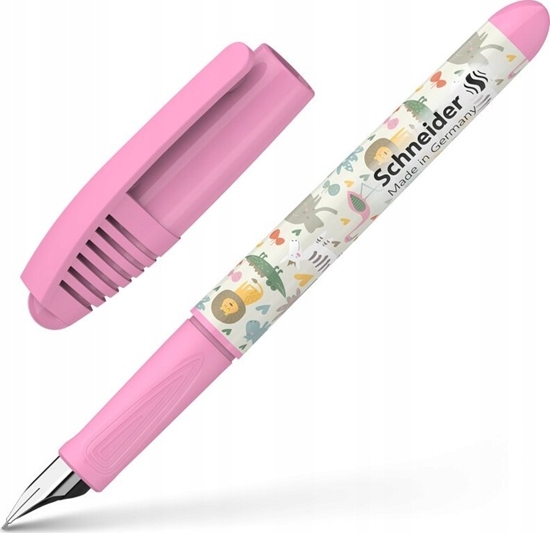 Picture of Schneider Pióro wieczne SCHNEIDER Zippi Funny Safari, M, róowe
